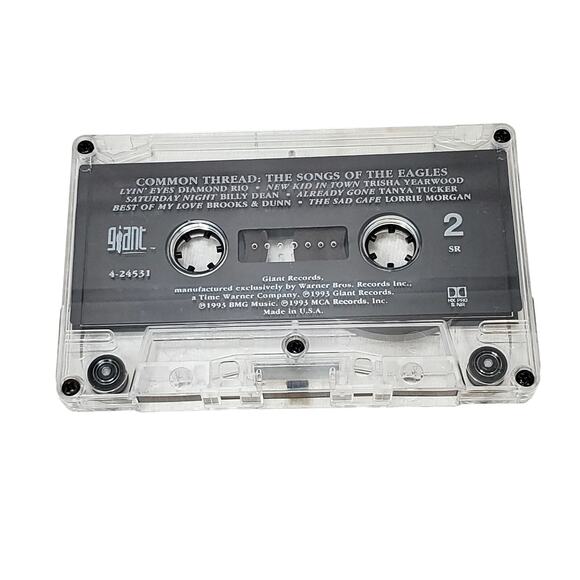 Common Thread The Songs of The Eagles Cassette Tape No Cover 1993 - Picture 2 of 5
